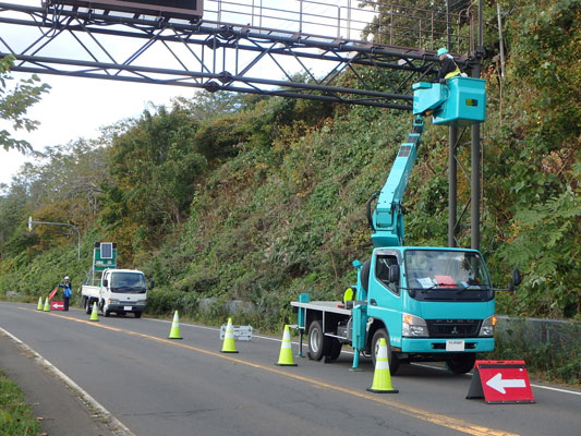 道路付属物点検